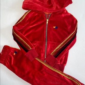 Aviator Nation Zip Hoodie and Jogger Set